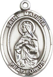 Religious Medals: St. Matilda SS Saint Medal