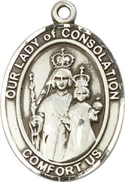 Religious Medals: Our Lady of Consolation SS Mdl