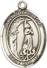 St. Zoe of Rome SS Saint Medal