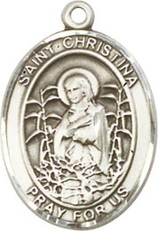 Religious Medals: St. Christina the Astonishing