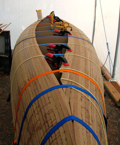 cedar-strip “giesler boat port carling boats - antique