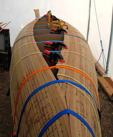 building a cedar strip canoe