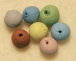 Ceramic Clay Rosepetal Beads