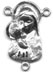 Rosary Centers : Sterling Silver: Mary and Child Size 6 SS