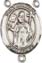 Rosary Centers : Sterling Silver: St. Boniface SS Rosary Center