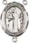 Rosary Centers : Sterling Silver: St. Brendan SS Rosary Center