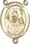 Rosary Centers : Gold Filled: St. David of Wales GF Center