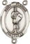 Rosary Centers : Sterling Silver: St. Florian SS Rosary Center