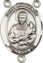 Rosary Centers : Sterling Silver: St. Lawrence SS Rosary Center