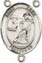 Rosary Centers : Sterling Silver: St. Luke the Apostle SS Center