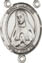 Rosary Centers : Sterling Silver: St. Martha SS Rosary Center