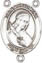 Rosary Centers : Sterling Silver: St. Philomena SS Rosary Center