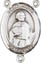 Rosary Centers : Sterling Silver: St. Philip Neri SS Center