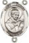 Rosary Centers : Sterling Silver: St. Robert Bellarmine SS Ctr