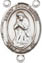 Rosary Centers : Sterling Silver: San Juan Diego SS Center