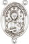 Rosary Centers : Sterling Silver: Our Lady of La Vang SS Center