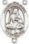 Rosary Centers : Sterling Silver: St. Walburga SS Rosary Center