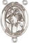Rosary Centers : Sterling Silver: St. Ursula SS Rosary Center