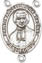 Rosary Centers : Sterling Silver: St. Marcellin Champagnat SS Ct