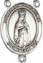 Rosary Centers : Sterling Silver: Our Lady of Fatima SS Center