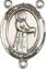 Rosary Centers : Sterling Silver: St. Petronille SS Center