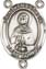 Rosary Centers : Sterling Silver: St. Anastasia SS Rosary Center