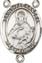 Rosary Centers : Sterling Silver: St. Alexandra SS Rosary Center