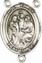 Rosary Centers : Sterling Silver: Holy Family SS Rosary Center