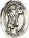 Rosary Centers : Sterling Silver: St. Stephanie SS Rosary Center