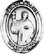 Rosary Centers : Sterling Silver: St. Maurus SS Rosary Center