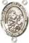 Rosary Centers : Sterling Silver: St. Bernard of Montjoux SS Ctr