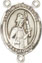 Rosary Centers : Sterling Silver: St. Wenceslaus SS Center