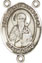 Rosary Centers : Sterling Silver: St. Basil the Great SS Center