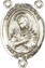 Rosary Centers : Sterling Silver: Our Lady of Sorrows SS Center