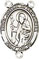 Rosary Centers : Sterling Silver: St. Joseph of Arimathea SS Ctr