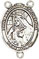 Rosary Centers : Sterling Silver: St. Margaret of Cortona SS Ctr