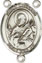 Rosary Centers : Sterling Silver: St. Meinrad of Einsiedeln SS C