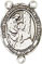 Rosary Centers : Sterling Silver: St. Elizabeth of the Visitatio