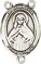 Rosary Centers : Sterling Silver: St. Olivia SS Rosary Center
