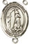 Rosary Centers : Sterling Silver: St. Zoe of Rome SS Center