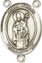 Rosary Centers : Sterling Silver: St. Ronan SS Rosary Center