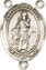 Rosary Centers : Sterling Silver: St. Cornelius SS Rosary Center