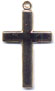 Rosary Crosses : Gold Filled: Plain GF