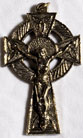 Rosary Crucifixes : Gold Colored: Celtic GP