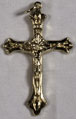 Crucifixes for Necklaces: Teardrop GP Size 4
