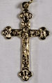 Rosary Crucifixes : Gold Colored: Eucharistic Crucifix GP Size 4