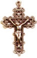 Rosary Crucifixes : All Materials: Lattice Crucifix KT