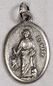 Religious Saint Holy Medal : Silver Colored: St. Mark OX Saint Medal