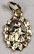 Religious Saint Holy Medal : Gold Colored: Bracelet Miraculous Medal GP
