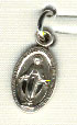 Religious Saint Holy Medal : All Materials: Bracelet Miraculous SS Medal